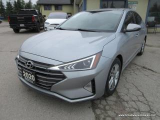 Used 2020 Hyundai Elantra POWER EQUIPPED LIMITED-EDITION 5 PASSENGER 1.8L - DOHC.. DRIVE-MODE-SELECT.. POWER SUNROOF.. HEATED SEATS & WHEEL.. BACK-UP CAMERA.. for sale in Bradford, ON