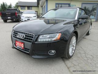 Used 2010 Audi A5 ALL-WHEEL DRIVE CONVERTIBLE-COUPE-EDITION 4 PASSENGER 2.0L - TURBO.. NAVIGATION.. LEATHER.. HEATED SEATS.. BACK-UP CAMERA.. BLUETOOTH.. for sale in Bradford, ON