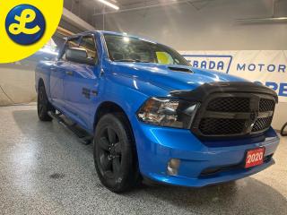 Used 2020 RAM 1500 CLASSIC NIGHT EDITION LACK EXPRESS HEMI CREW CAB 4X4 * Sport performance hood * Google Android Auto 8.4 inch touchscreen * 20 inch Semi Gloss Black al for sale in Cambridge, ON