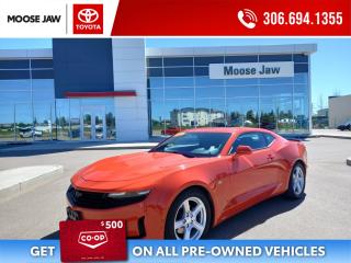 Used 2019 Chevrolet Camaro 1LT LOCAL TRADE WITH ONLY 38,223 KMS, 2.0L TURBO 275HP 4CYL, 8-SPEED AUTO, SUNROOF, PREMIUM BOSE AUDIO, REMOTE STARTER for sale in Moose Jaw, SK
