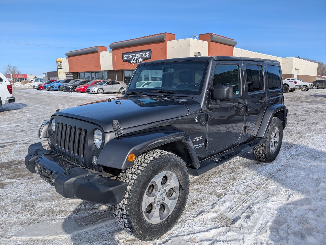 Used 2018 Jeep Wrangler Sahara for sale in Steinbach, MB