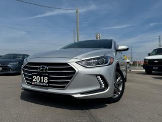 Used 2018 Hyundai Elantra AUTO NO ACCIDENT BLINDSPOT BACKUP CAMERA SUNROOF for sale in Oakville, ON