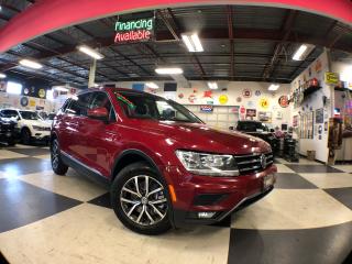 Used 2019 Volkswagen Tiguan COMFORTLINE AWD LEATHER A/CARPLAY B/SPOT CAMERA for sale in North York, ON