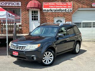 Used 2012 Subaru Forester 2.5X Limited AWD Heated Cloth Sunroof XM Alloys AC for sale in Bowmanville, ON