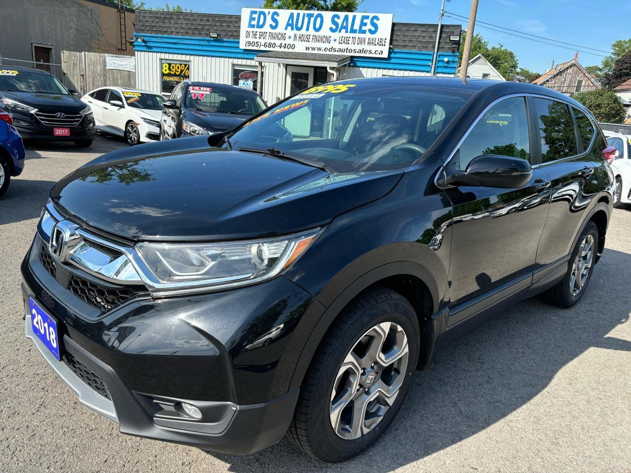 2018 Honda CR-V EX, All Wheel Drive, Push Start, Sunroof, Alloys