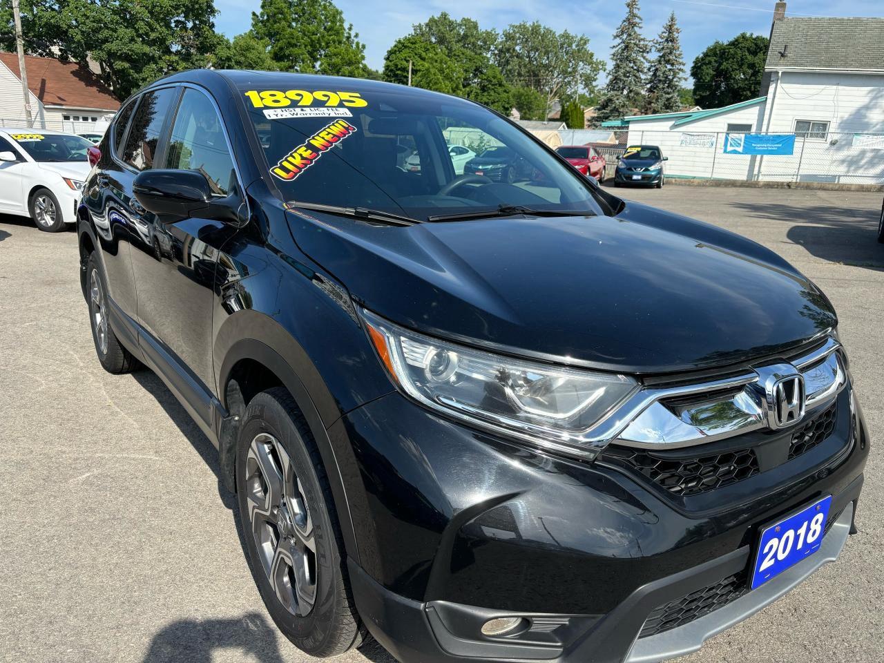 2018 Honda CR-V EX, All Wheel Drive, Push Start, Sunroof, Alloys