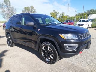 Used 2017 Jeep Compass Trailhawk 4x4, Lthr, BU Cam for sale in Edmonton, AB