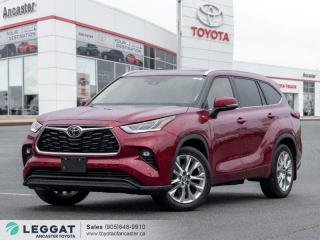 Used 2022 Toyota Highlander LIMITED AWD for sale in Ancaster, ON