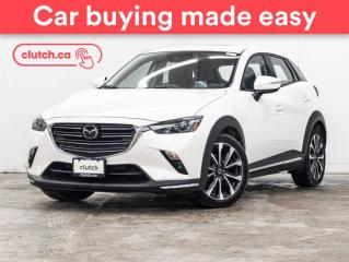 Used 2020 Mazda CX-3 GT AWD w/ Apple CarPlay & Android Auto, Bluetooth, Nav for sale in Toronto, ON