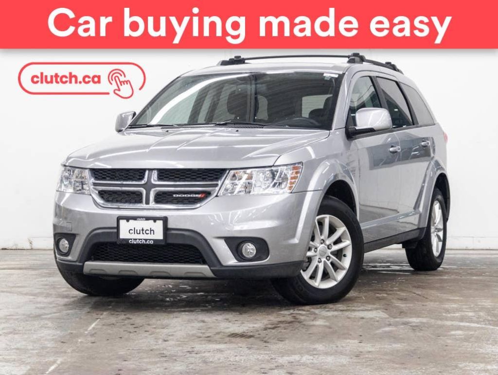 Used 2017 Dodge Journey SXT w/ Rear Entertainment System, Nav, Heated Front Seats for Sale in Toronto, Ontario