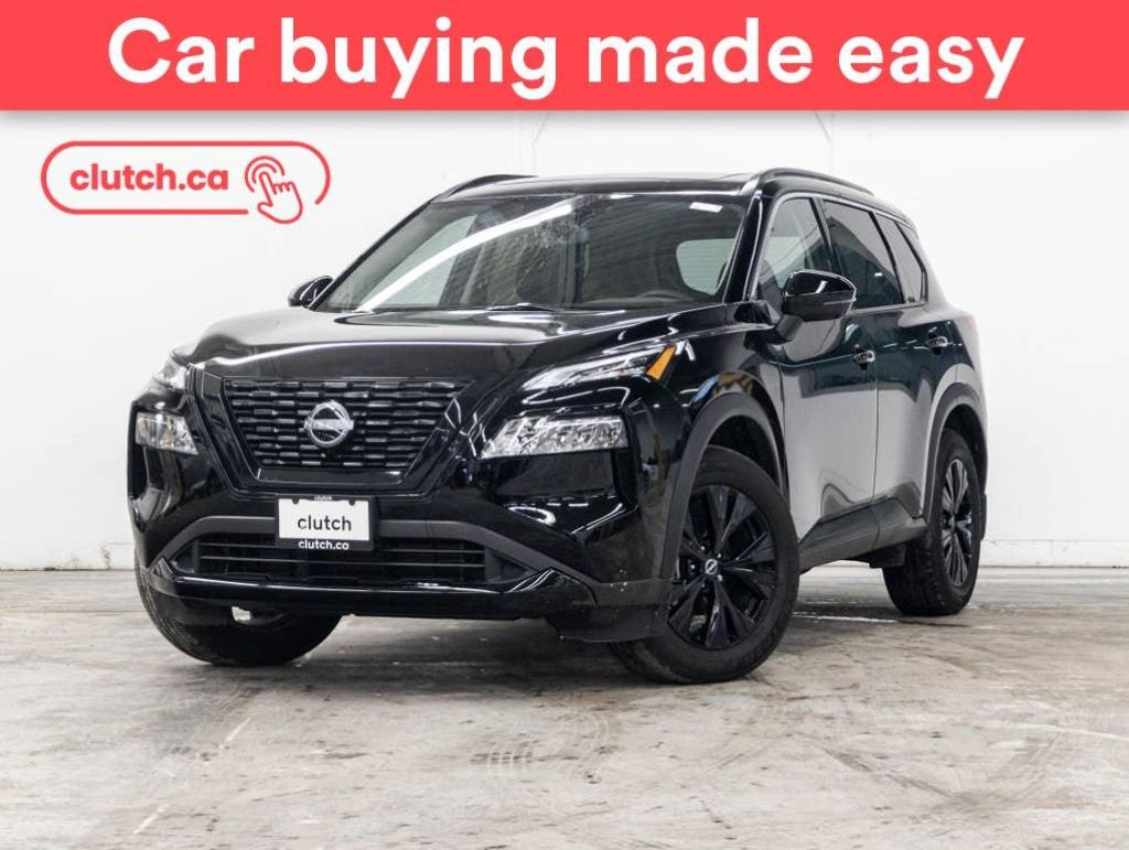 Used 2023 Nissan Rogue SV AWD w/ Midnight Edition Pkg w/ Apple CarPlay & Android Auto, Around-view Monitor, Adaptive Cruise Control for Sale in Toronto, Ontario