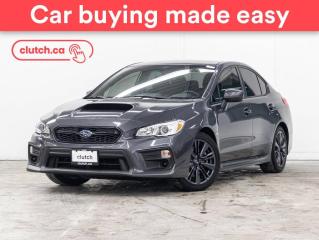 Used 2020 Subaru WRX Base AWD w/ Apple CarPlay & Android Auto, Bluetooth, Rearview Cam for sale in Toronto, ON