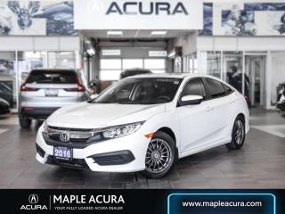 Used 2016 Honda Civic Sedan EX | Low KM | Dealer Maintained for sale in Maple, ON