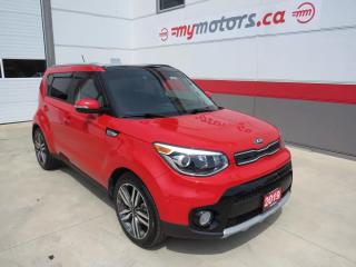 Used 2019 Kia Soul EX (**LEATHER**SUNROOF**ALLOY RIMS**POWER DRIVER SEAT**HEATED SEATS**BLIND SPOT MONITORING**DIGITAL TOUCH SCREEN**BLUETOOTH**CRUISE CONTROL**REVERSE CAMERA** for sale in Tillsonburg, ON