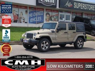 Used 2017 Jeep Wrangler Unlimited Sahara  **LOW KMS - MINT** for sale in St. Catharines, ON