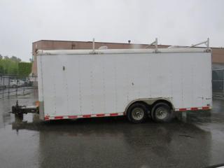 Used 2010 Forest River Enclosed Trailer Rear Workshop with Ramp Gate for sale in Burnaby, BC