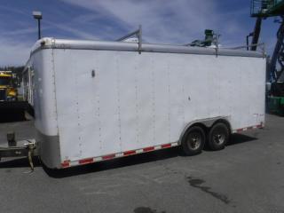 Used 2010 Forest River Enclosed Trailer Rear Workshop with Ramp Gate for sale in Burnaby, BC