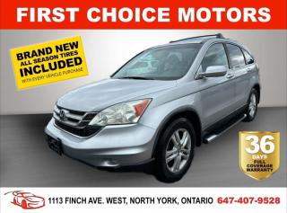 Used 2010 Honda CR-V EX ~AUTOMATIC, FULLY CERTIFIED WITH WARRANTY!!!~ for sale in North York, ON