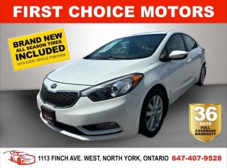 Used 2014 Kia Forte LX ~AUTOMATIC, FULLY CERTIFIED WITH WARRANTY!!!~ for sale in North York, ON