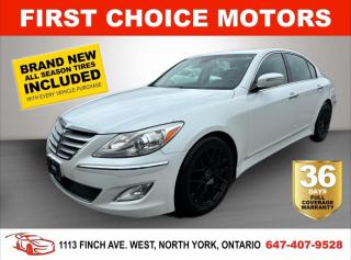 Used 2012 Hyundai Genesis ~AUTOMATIC, FULLY CERTIFIED WITH WARRANTY!!!!~ for sale in North York, ON