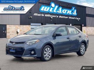 Used 2015 Toyota Corolla S Split Leather, Heated Seats, Reverse Cam, Bluetooth, Keyless Entry, and More! for sale in Guelph, ON
