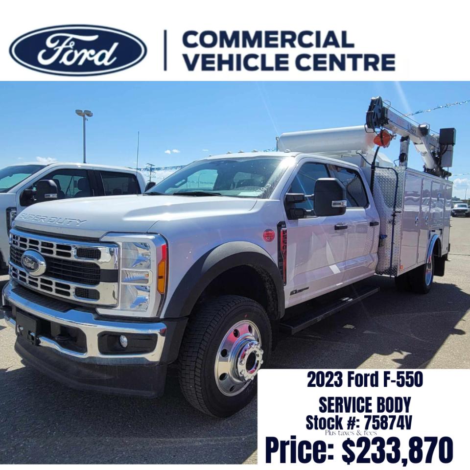 New 2023 Ford F-550 Super Duty DRW XLT  - Power Stroke for sale in Fort St John, BC