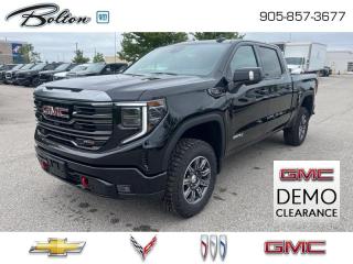 New 2024 GMC Sierra 1500 AT4 - Sunroof - Diesel Engine for sale in Bolton, ON