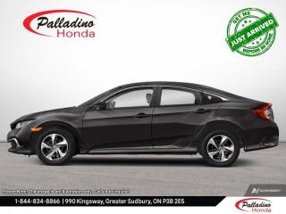 Used 2019 Honda Civic Sedan LX CVT  - Heated Seats for sale in Sudbury, ON