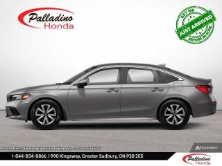 Used 2022 Honda Civic Sedan LX  - Android Auto -  Heated Seats for sale in Sudbury, ON