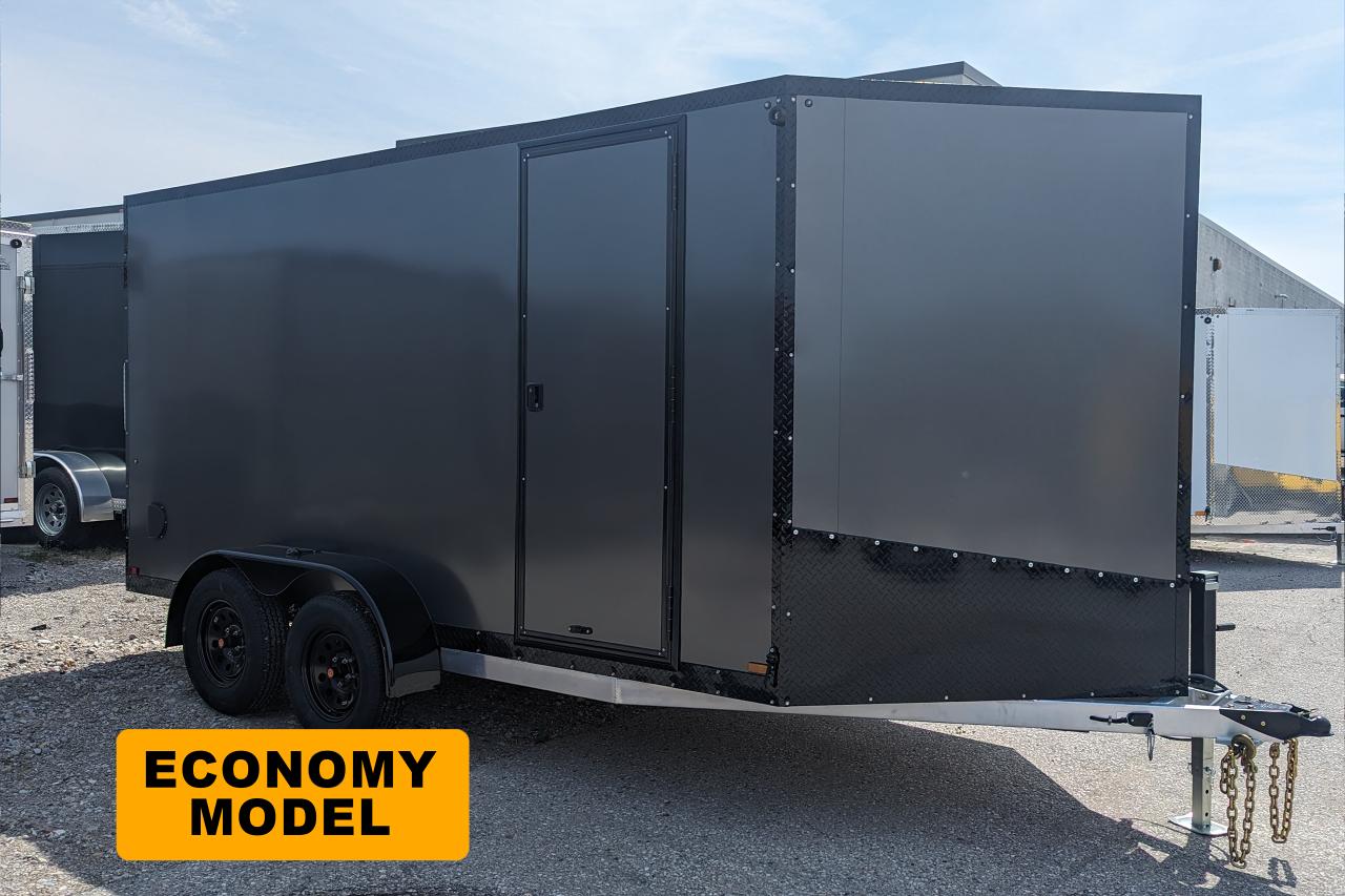 New 2024 Canadian Trailer Company 7x14 V Nose Cargo Trailer Econo model for sale in Guelph, ON