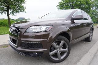 Used 2015 Audi Q7 3.0T S-LINE / NO ACCIDENTS / STUNNING COLOUR COMBO for sale in Etobicoke, ON