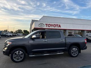 Used 2018 Toyota Tundra Platinum 5.7L V8 for sale in Cambridge, ON