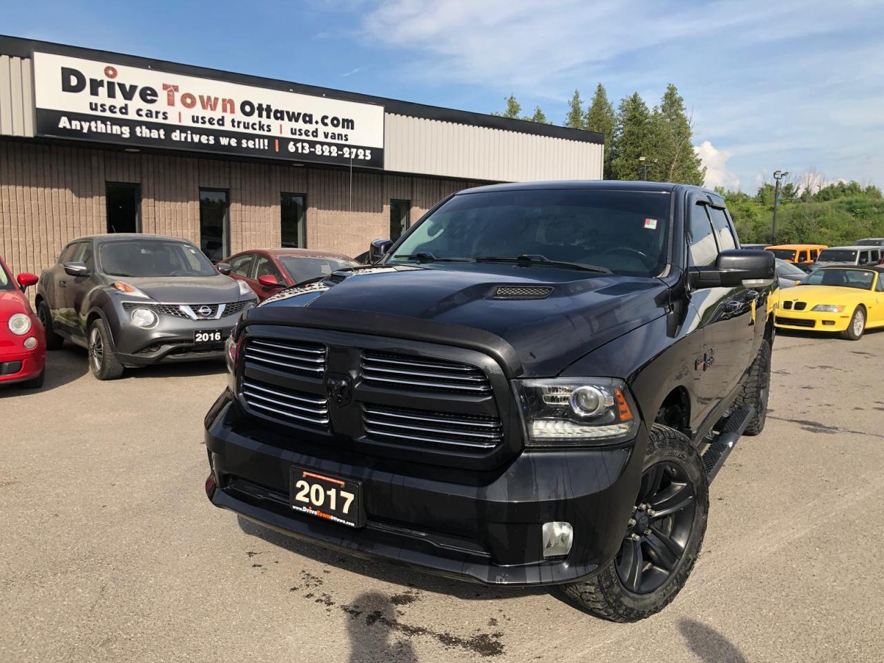 Used 2017 RAM 1500 4WD QUAD CAB 140.5