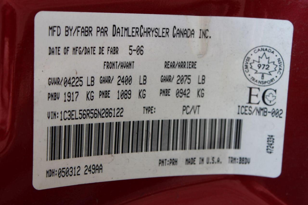 2006 Chrysler Sebring  Photo