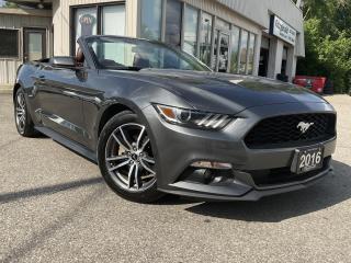 Used 2016 Ford Mustang EcoBoost Premium Convertible for sale in Kitchener, ON