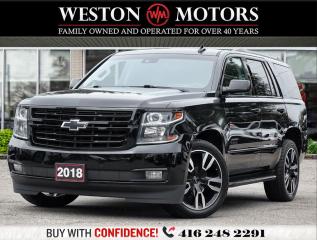 Used 2018 Chevrolet Tahoe 4X4*PREMIER*LEATHER*SUNROOF*8PASS*HTD/COOL SEATS** for sale in Toronto, ON
