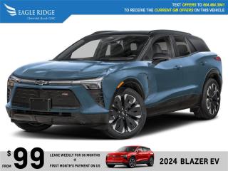 New 2024 Chevrolet Blazer EV RS AWD, smartphone app, adaptive cruise control,5G communication capable, enhanced automatic emergency breaking, lane keep assist17.7