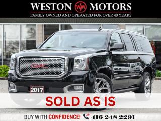 Used 2017 GMC Yukon XL AS IS*4X4*DENALI*SUNROOF*LEATHER*7PASS*HTD SEATS!* for sale in Toronto, ON