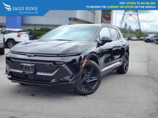 New 2024 Chevrolet Equinox EV RS Smartphone App, Front Power Seats, Active Safety Package, Wireless charger, Adaptive cruise control, Enhance automatics emergency braking for sale in Coquitlam, BC