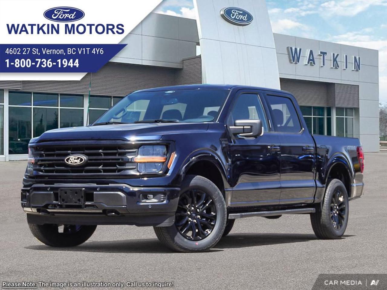 New 2024 Ford F-150 XLT for sale in Vernon, BC