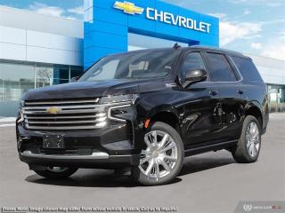 New 2024 Chevrolet Tahoe High Country “Factory Order- Arriving Soon” for sale in Winnipeg, MB