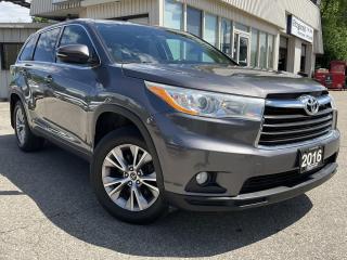 Used 2016 Toyota Highlander LE AWD V6 - ALLOYS! BACK-UP CAM! HTD SEATS! 8 PASS! for sale in Kitchener, ON