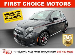 Used 2013 Fiat 500 SPORT ~MANUAL, FULLY CERTIFIED WITH WARRANTY!!!~ for sale in North York, ON