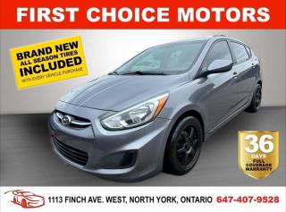 Used 2016 Hyundai Accent LE ~AUTOMATIC, FULLY CERTIFIED WITH WARRANTY!!!~ for sale in North York, ON