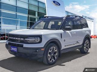 Used 2022 Ford Bronco Sport Outer Banks Accident Free | Low Kilometers | Fully Serviced for sale in Winnipeg, MB