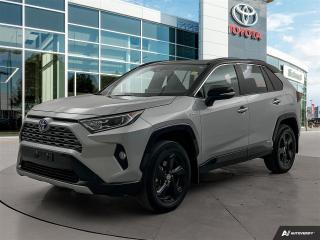 Used 2021 Toyota RAV4 Hybrid XSE AWD | Locally Owned | Moonroof for sale in Winnipeg, MB