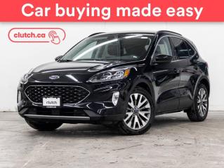 Used 2021 Ford Escape Titanium Hybrid AWD w/ SYNC 3, Rearview Cam, Nav for sale in Toronto, ON