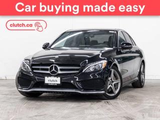 Used 2018 Mercedes-Benz C-Class C 300 AWD w/ Power Dual Panel Sunroof, Heated Front Seats, Power Front Seats for sale in Toronto, ON