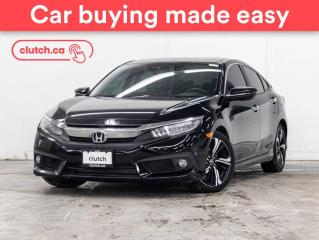 Used 2017 Honda Civic Sedan Touring w/ Apple CarPlay & Android Auto, Bluetooth, Nav for sale in Toronto, ON