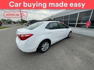 Used 2019 Toyota Corolla CE w/ Rearview Cam, Dynamic Radar Cruise Control, Bluetooth for sale in Toronto, ON